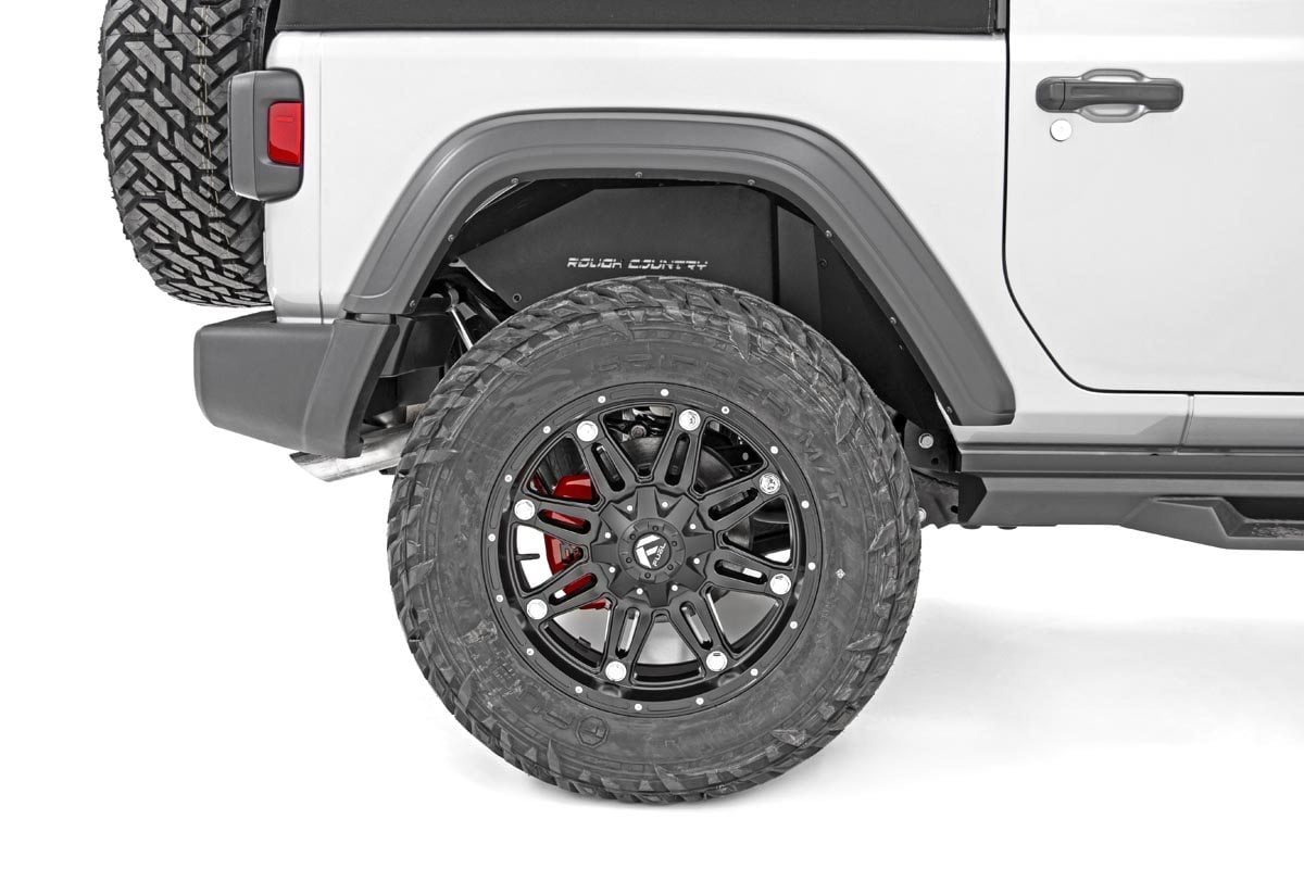Jeep Wrangler Unlimited Inner Fenders - Rear - Rough Country - '18-'25